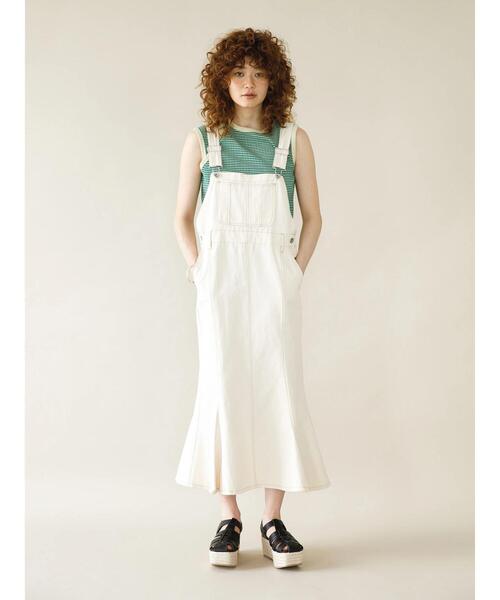 koe（コエ）の「ショルダースリットタンクトップ*（タンクトップ・レディース・グリーン/ブラック/パープル・FREE）」の15枚目の写真