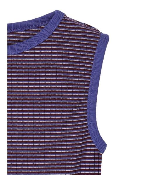 koe（コエ）の「ショルダースリットタンクトップ*（タンクトップ・レディース・グリーン/ブラック/パープル・FREE）」の20枚目の写真