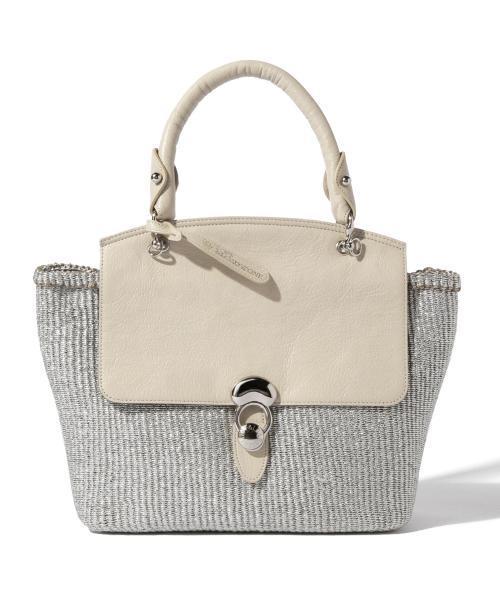 【希少色】TOFF&LOADSTONE かごバッグ　グレー 希少色】TOFF&LOADSTONE かごバッグ グレー