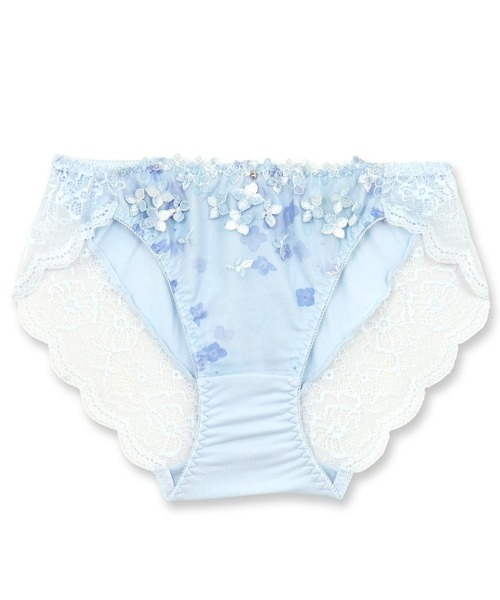 fran de lingerie（フランデランジェリー）の「Hortensia オルタンシア コーディネートショーツ（ショーツ・レディース・サックスブルー/パープル/ピンク・L/M）」の15枚目の写真