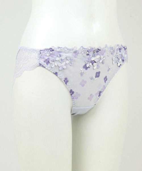 fran de lingerie（フランデランジェリー）の「Hortensia オルタンシア コーディネートショーツ（ショーツ・レディース・サックスブルー/パープル/ピンク・L/M）」の19枚目の写真