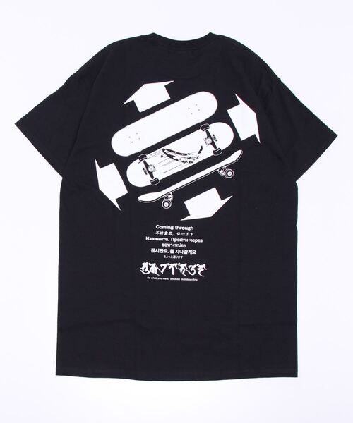 Port(ポート)の「【 eyedy / アイディー 】 BNN Tシャツ(Tシャツ/カットソー・メンズ・ホワイト/ブラック・L/M/XL/XXL)」の4枚目の写真
