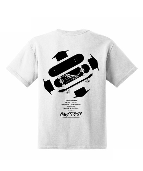 Port(ポート)の「【 eyedy / アイディー 】 BNN Tシャツ(Tシャツ/カットソー・メンズ・ホワイト/ブラック・L/M/XL/XXL)」の5枚目の写真