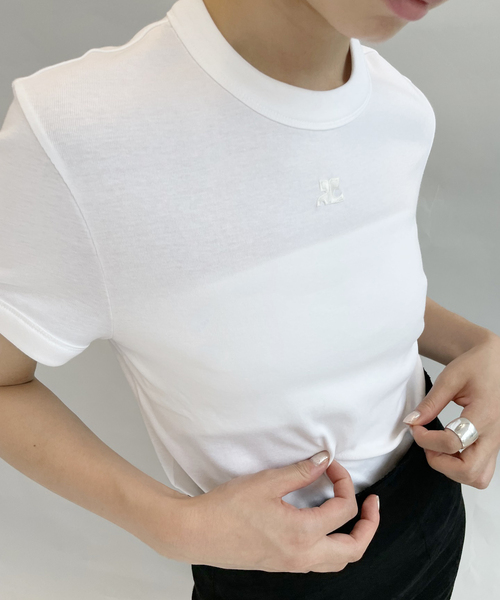 courreges（クレージュ）の「Courreges Oversized Logo T-Shirt