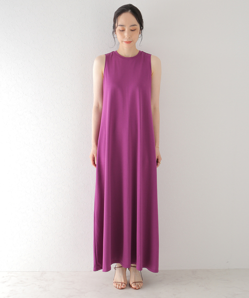 plage（プラージュ）の「jerseyフレアドレス（ワンピース）」 - WEAR 