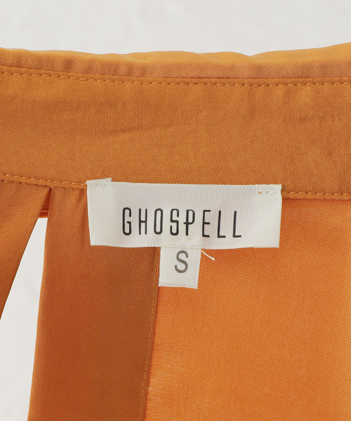 Oriens JOURNAL STANDARD（オリエンス ジャーナルスタンダード）の「GHOSPELL Sigma Flip Shirt（シャツ/ブラウス・レディース・オレンジ・SMALL）」の13枚目の写真
