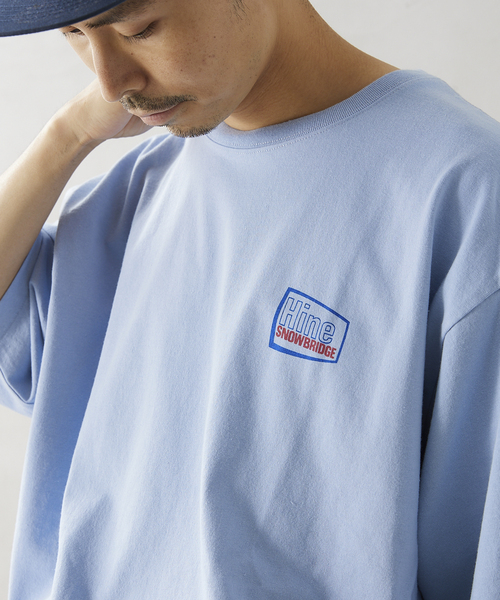 JOURNAL STANDARD relume（ジャーナルスタンダード　レリューム）の「《予約》【HINE SNOWBRIDGE / ハイン スノウブリッジ】別注 プリント Tシャツ 1（Tシャツ/カットソー・メンズ・ホワイト/サックスブルー/イエロー・MEDIUM/LARGE）」の11枚目の写真