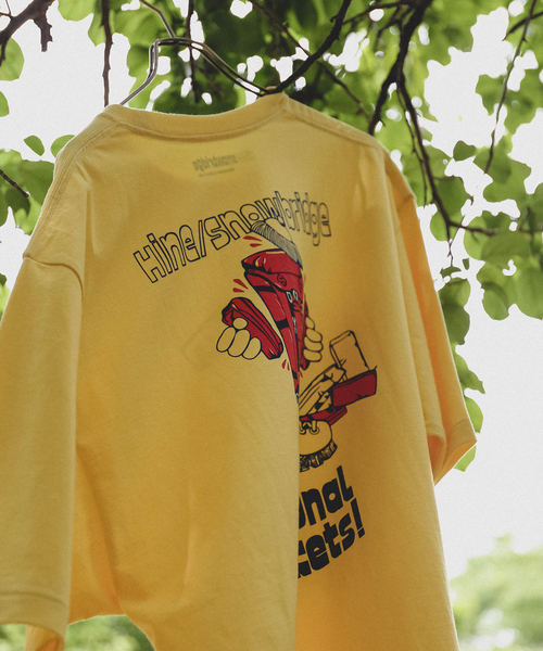 JOURNAL STANDARD relume（ジャーナルスタンダード　レリューム）の「《予約》【HINE SNOWBRIDGE / ハイン スノウブリッジ】別注 プリント Tシャツ 1（Tシャツ/カットソー・メンズ・ホワイト/サックスブルー/イエロー・MEDIUM/LARGE）」の17枚目の写真
