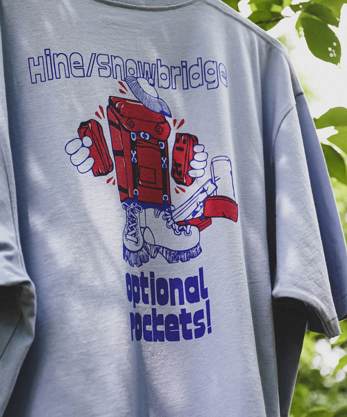 JOURNAL STANDARD relume（ジャーナルスタンダード　レリューム）の「《予約》【HINE SNOWBRIDGE / ハイン スノウブリッジ】別注 プリント Tシャツ 1（Tシャツ/カットソー・メンズ・ホワイト/サックスブルー/イエロー・MEDIUM/LARGE）」の21枚目の写真