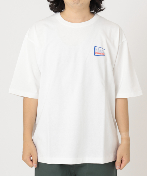JOURNAL STANDARD relume（ジャーナルスタンダード　レリューム）の「《予約》【HINE SNOWBRIDGE / ハイン スノウブリッジ】別注 プリント Tシャツ 1（Tシャツ/カットソー・メンズ・ホワイト/サックスブルー/イエロー・MEDIUM/LARGE）」の22枚目の写真