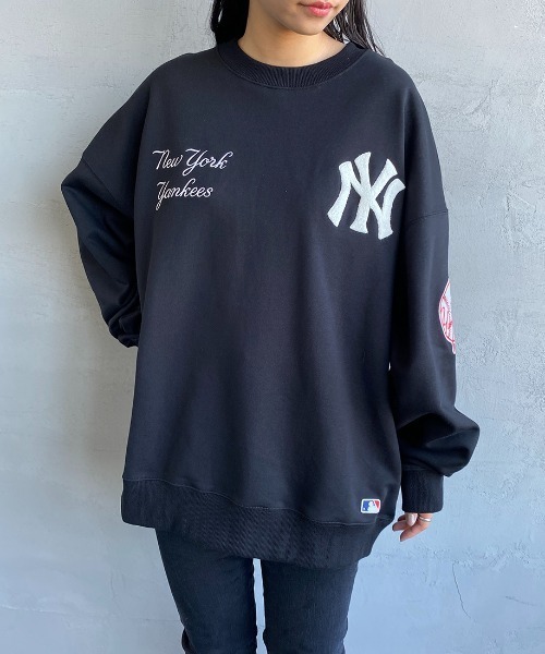 セール】[FANATICS/ファナティクス] 別注 MLB サガラ刺繍 クルー