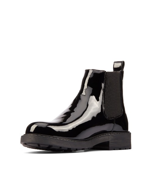 Clarks(クラークス)の「【ネット限定】 Orinoco2 Lane / オリノコ2レーン(ブラックパテント)(ブーツ・レディース・ブラック・UK3/UK3.5/UK4/UK4.5/UK5/UK5.5/UK6)」の4枚目の写真