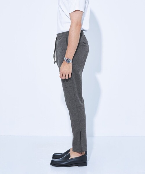 green label relaxing（グリーンレーベルリラクシング）の「【WEB限定】JUST fit ポンチ スウェットパンツ（スウェットパンツ・メンズ・ダークグレー/ブラック/オリーブ・S/M/L/XL）」の17枚目の写真