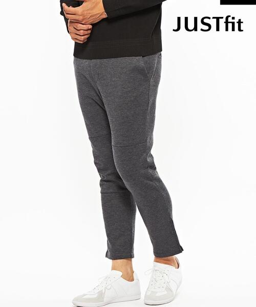 green label relaxing（グリーンレーベルリラクシング）の「【WEB限定】JUST fit ポンチ スウェットパンツ（スウェットパンツ・メンズ・ダークグレー/ブラック/オリーブ・S/M/L/XL）」の5枚目の写真