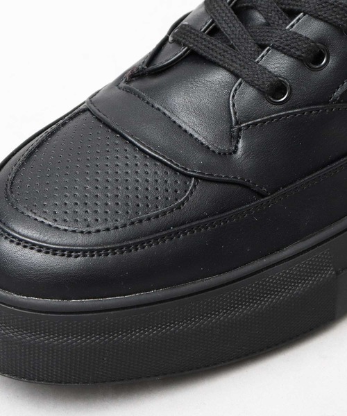 glabella(グラベラ)の「厚底 ボリューム ハイカットスニーカー / モードスニーカー / プラットフォーム スニーカー / 白スニーカー(スニーカー・メンズ・ホワイト/ブラック・S/M/L)」の13枚目の写真