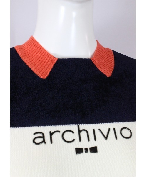 archivio（アルチビオ）の「<LADIES>アルチビオゴルフウェア ベストレディース（ベスト・レディース・ピンク/イエロー/オレンジ/ブラウン・S/M）」の11枚目の写真