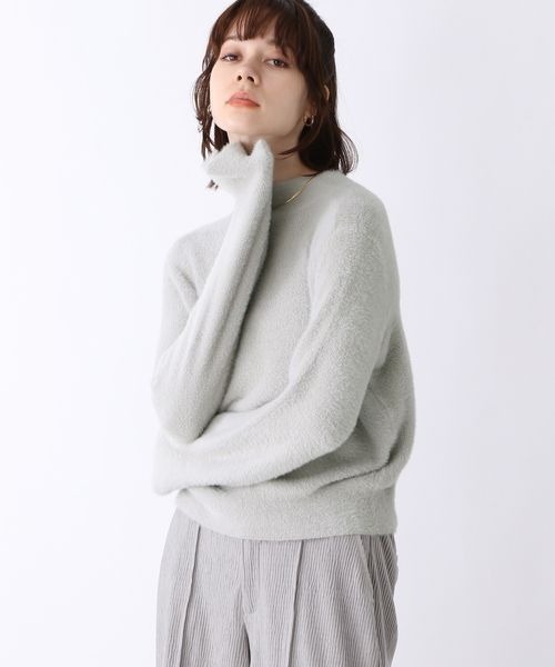 JEANASIS（ジーナシス）の「ネコヤーンクルーネックプルオーバー