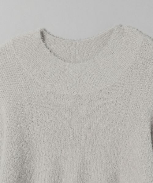 JEANASIS（ジーナシス）の「ネコヤーンクルーネックプルオーバー/164375（ニット/セーター・レディース・ライトグレー/ブラック/パープル・FREE）」の20枚目の写真