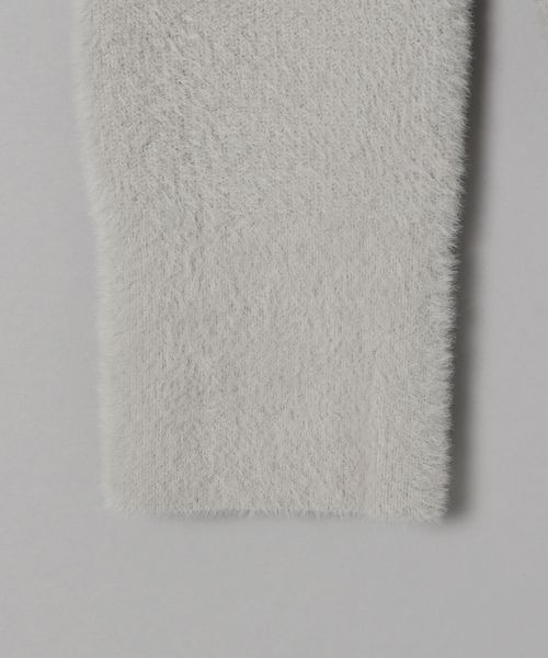 JEANASIS（ジーナシス）の「ネコヤーンクルーネックプルオーバー/164375（ニット/セーター・レディース・ライトグレー/ブラック/パープル・FREE）」の11枚目の写真