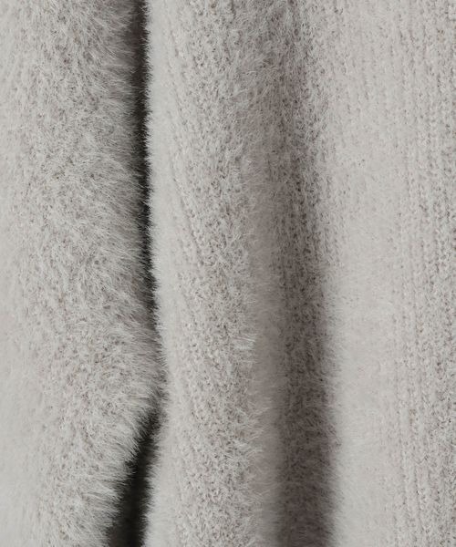 JEANASIS（ジーナシス）の「ネコヤーンクルーネックプルオーバー/164375（ニット/セーター・レディース・ライトグレー/ブラック/パープル・FREE）」の22枚目の写真