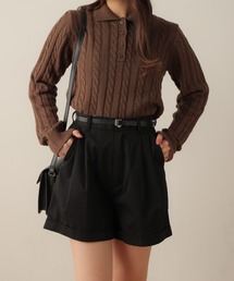 WEGO | WEGO/【2点セット】ベルト付きロールアップショートパンツ(その他パンツ)