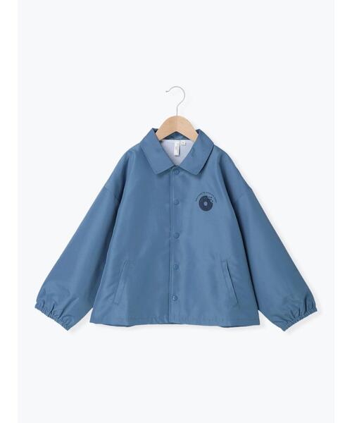 Samansa Mos2 Lagom（サマンサモスモスラーゴム）の「コーチジャケット（ノーカラージャケット・キッズ・ブルー/マスタード・M/XL/L/S）」の5枚目の写真