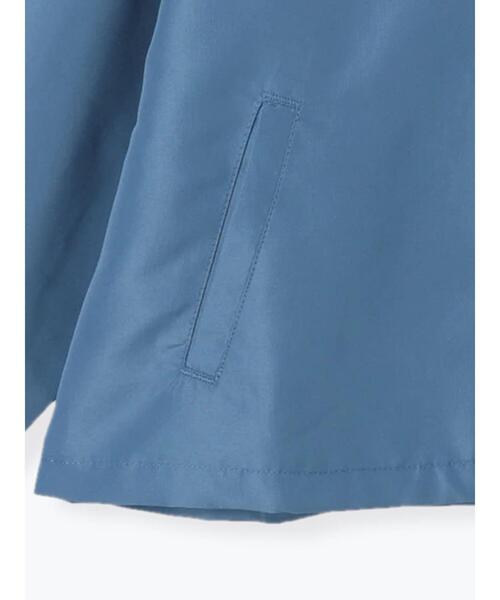 Samansa Mos2 Lagom（サマンサモスモスラーゴム）の「コーチジャケット（ノーカラージャケット・キッズ・ブルー/マスタード・M/XL/L/S）」の10枚目の写真