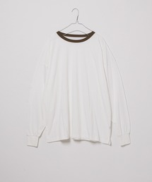 WHIMSIC | 【WHIMSIC】カラーリブロングスリーブTEE(Tシャツ/カットソー)