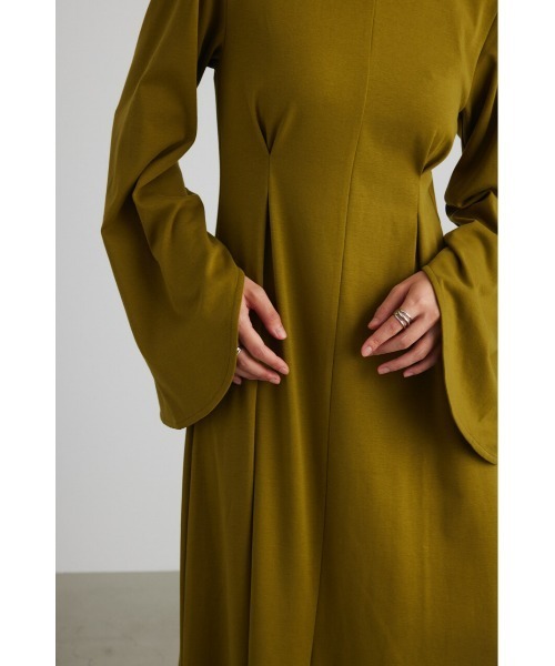 STYLEMIXER（スタイルミキサー）の「フレアスリーブカットワンピース（ワンピース・レディース・ブラック/グリーン/ライトブラウン・SMALL/MEDIUM）」の22枚目の写真