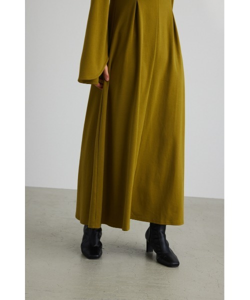 STYLEMIXER（スタイルミキサー）の「フレアスリーブカットワンピース（ワンピース・レディース・ブラック/グリーン/ライトブラウン・SMALL/MEDIUM）」の19枚目の写真