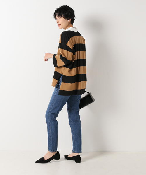 IENA（イエナ）の「【YANUK/ヤヌーク】 RUTH Slim Tapered HNB 57101061 デニムパンツ（デニムパンツ・レディース・ブルー・22/25/26/24/23）」の3枚目の写真