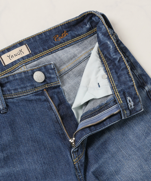 IENA（イエナ）の「【YANUK/ヤヌーク】 RUTH Slim Tapered HNB 57101061 デニムパンツ（デニムパンツ・レディース・ブルー・22/25/26/24/23）」の16枚目の写真