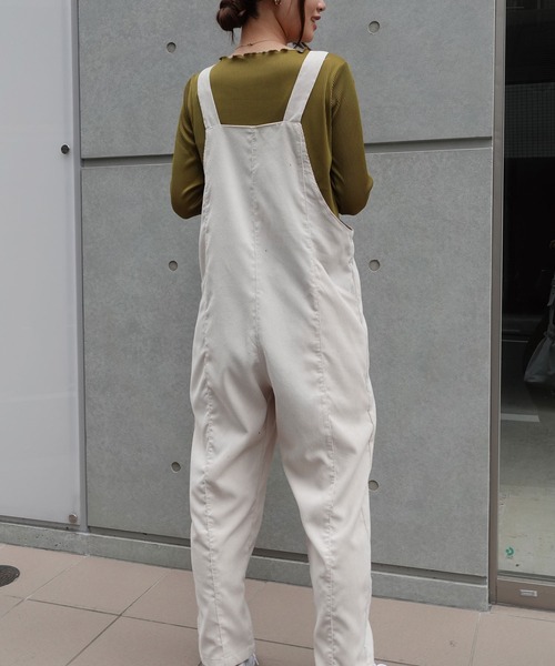 CORNERS(コーナーズ)の「コーディロイオールインワン(サロペット/オーバーオール・レディース・ブラック/カーキ/ベージュ系その他・M)」の12枚目の写真