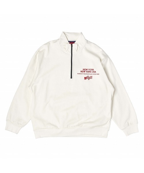 マンハッタン ポーテージ Manhattan Portage Half-Zip Sweat Shirt Womens MP-L107 ハーフジップ スウェット 楽天市場】マンハッタン ポーテージ Manhattan Portage Half-Zip