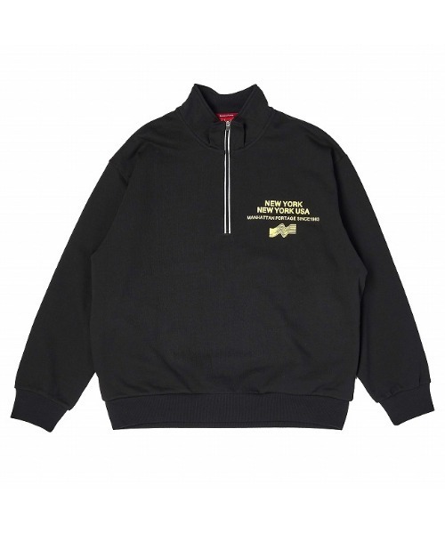 マンハッタン ポーテージ Manhattan Portage Half-Zip Sweat Shirt Womens MP-L107 ハーフジップ スウェット 楽天市場】マンハッタン ポーテージ Manhattan Portage Half-Zip