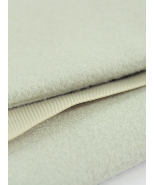 fleur by mint breeze(フルールバイミントブリーズ)の「【M~5L 大きいサイズ】メルティ ジョーゼット ノーカラー ジャケット(ノーカラーコート・レディース・クリーム/ライトグリーン/ネイビー・L/4L/3L/5L/LL/M)」の20枚目の写真