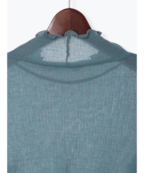 Te chichi(テチチ)の「ランダムリブメローカットソー(Tシャツ/カットソー・レディース・ブラック/グレー/オフホワイト/グリーン・フリ-)」の17枚目の写真