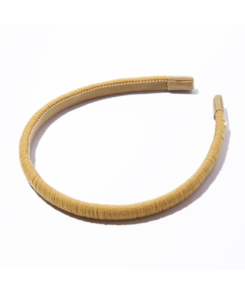 IRIS47(イリスフォーセブン)の「【IRIS 47】waltz head band HB3 ※(カチューシャ・レディース・ホワイト/ブラック/ベージュ・FREE)」の18枚目の写真
