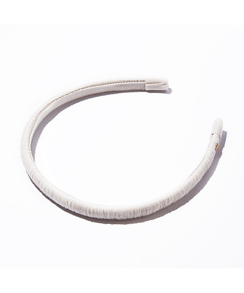 IRIS47(イリスフォーセブン)の「【IRIS 47】waltz head band HB3 ※(カチューシャ・レディース・ホワイト/ブラック/ベージュ・FREE)」の14枚目の写真