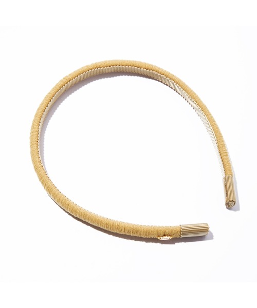 IRIS47(イリスフォーセブン)の「【IRIS 47】waltz head band HB3 ※(カチューシャ・レディース・ホワイト/ブラック/ベージュ・FREE)」の8枚目の写真