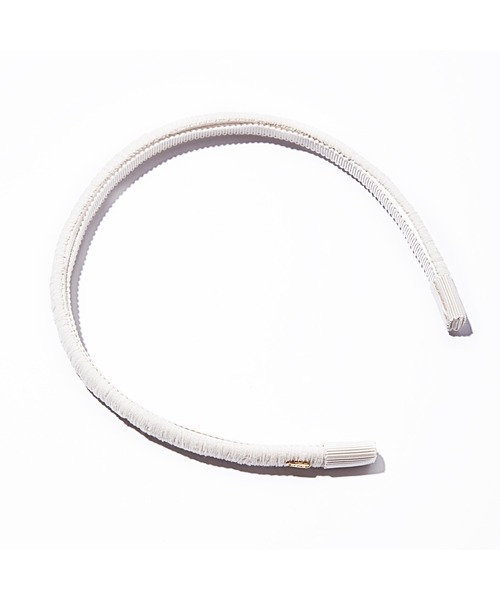 IRIS47(イリスフォーセブン)の「【IRIS 47】waltz head band HB3 ※(カチューシャ・レディース・ホワイト/ブラック/ベージュ・FREE)」の5枚目の写真