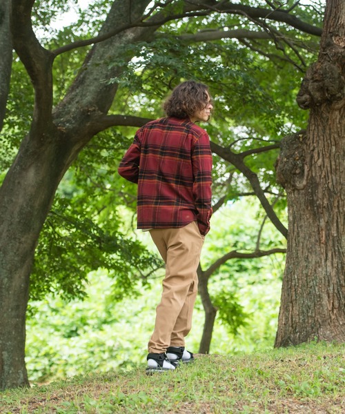 OUTDOOR PRODUCTS（アウトドアプロダクツ）の「【OUTDOOR PRODUCTS/アウトドアプロダクツ】ヘビーオンスネルシャツ（シャツ/ブラウス・メンズ・ホワイト/レッド/グレー/イエロー/ブルー・MEDIUM/LARGE/X-LARGE）」の9枚目の写真