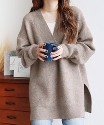 reca | 深Vネックニットプルオーバー(ニット/セーター)