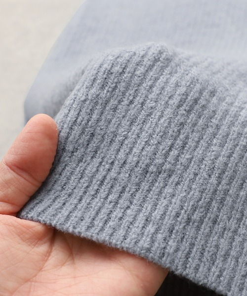 reca(レカ)の「深Vネックニットトップス(ニット/セーター・レディース・ブラック/ブルーグレー/オートミール/ダークベージュ/チャコールグレー・FREE)」の21枚目の写真