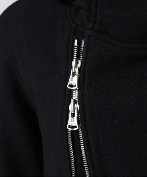 ISAMU KATAYAMA BACKLASH（イサムカタヤマバックラッシュ）の「ISAMUKATAYAMA BACKLASH/イサムカタヤマ バックラッシュ/別注CURVE HOODIE（ブルゾン・メンズ・ブラック・M/L/S）」の14枚目の写真