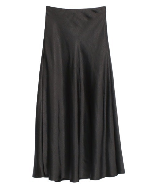 anuans（アニュアンス）の「サテンナロースカート（スカート）」 - WEAR