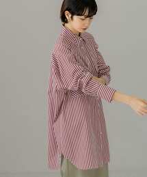 KBF | マルチパターンストライプBIGシャツ(シャツ/ブラウス)