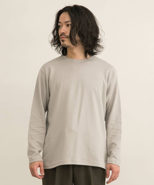 MANUAL ALPHABET(マニュアル アルファベット)の「MANUAL ALPHABET MIL FLEECE CREW-NECK T-SHIRTS(Tシャツ/カットソー・メンズ・グレー/モカ・2/3)」の19枚目の写真