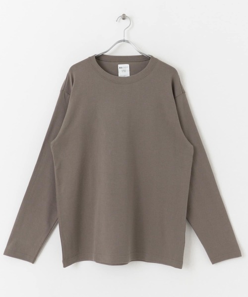 MANUAL ALPHABET(マニュアル アルファベット)の「MANUAL ALPHABET MIL FLEECE CREW-NECK T-SHIRTS(Tシャツ/カットソー・メンズ・グレー/モカ・2/3)」の11枚目の写真