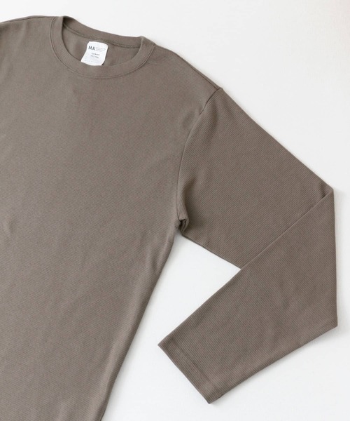 MANUAL ALPHABET(マニュアル アルファベット)の「MANUAL ALPHABET MIL FLEECE CREW-NECK T-SHIRTS(Tシャツ/カットソー・メンズ・グレー/モカ・2/3)」の13枚目の写真